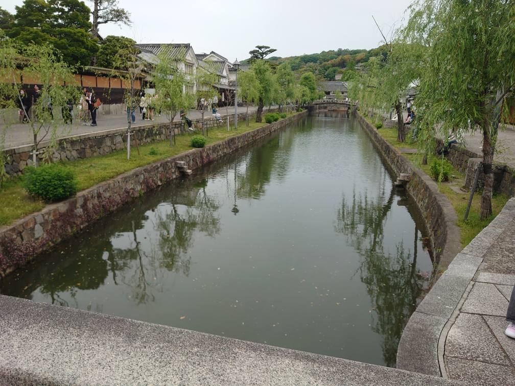 岡山の倉敷美観地区