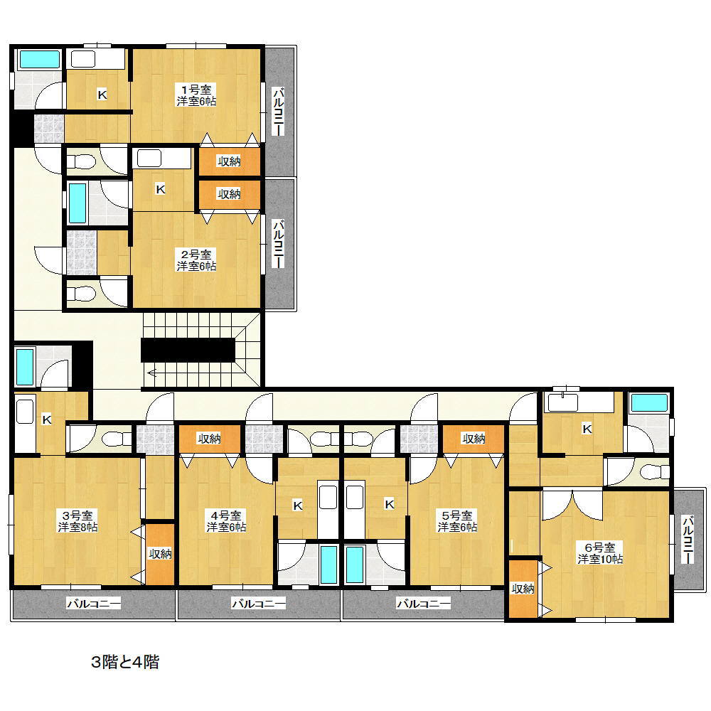 徳島市南佐古七番町(徳島大学蔵本キャンパス近く)賃貸マンション